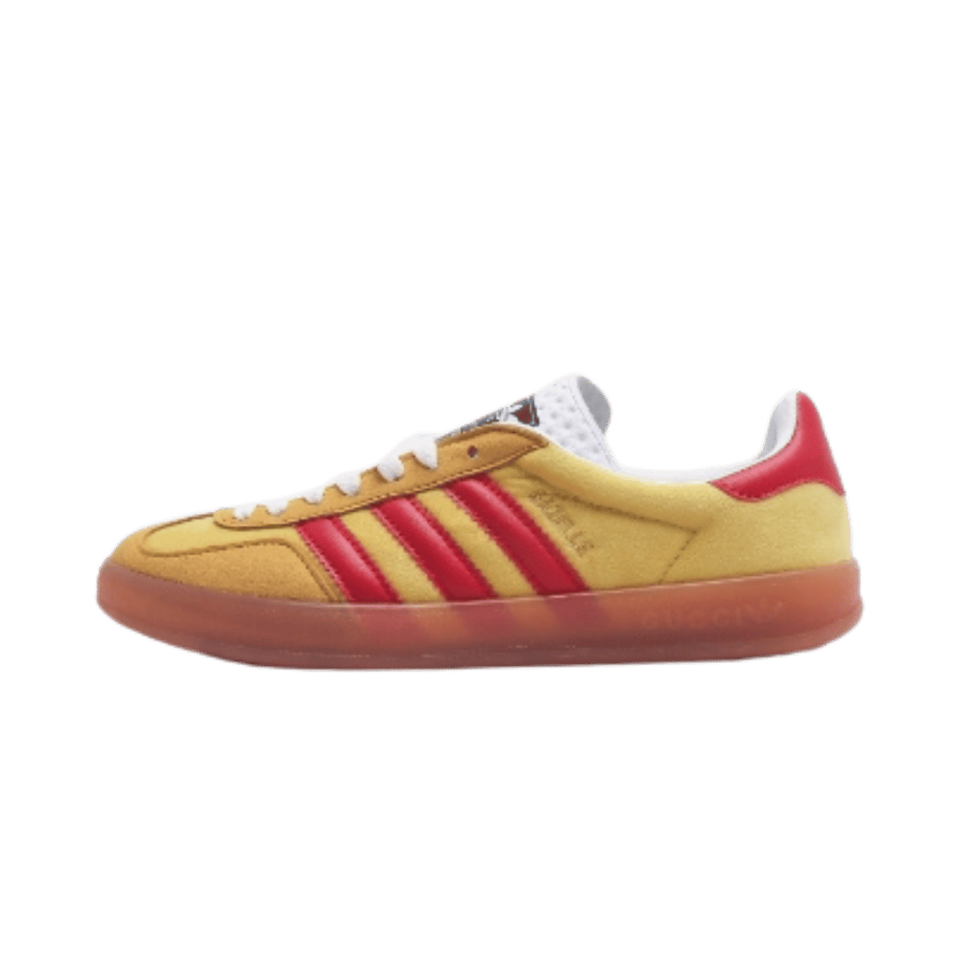 adidas x Gucci Gazelle 'Yellow Velvet'